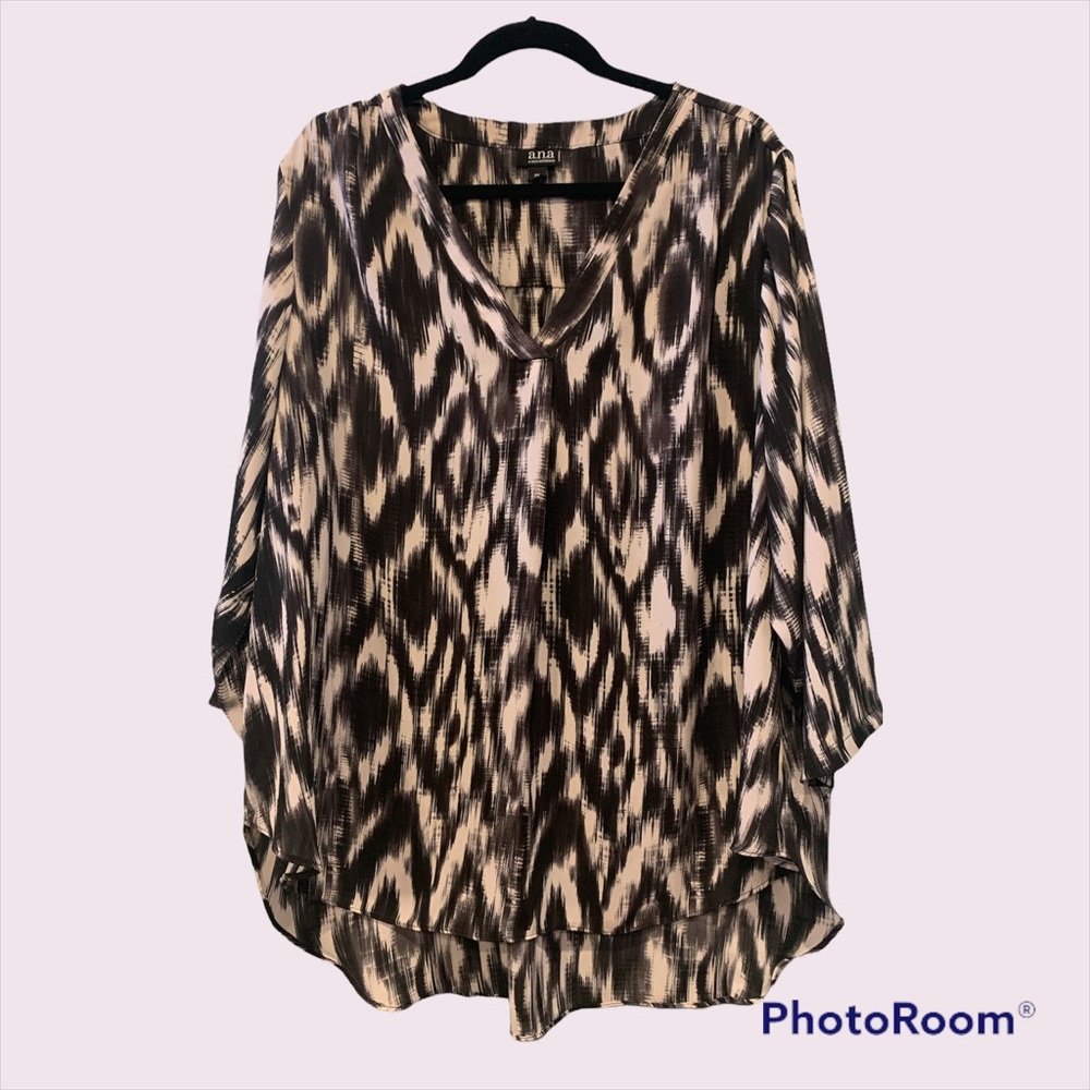 Black & White Blouse